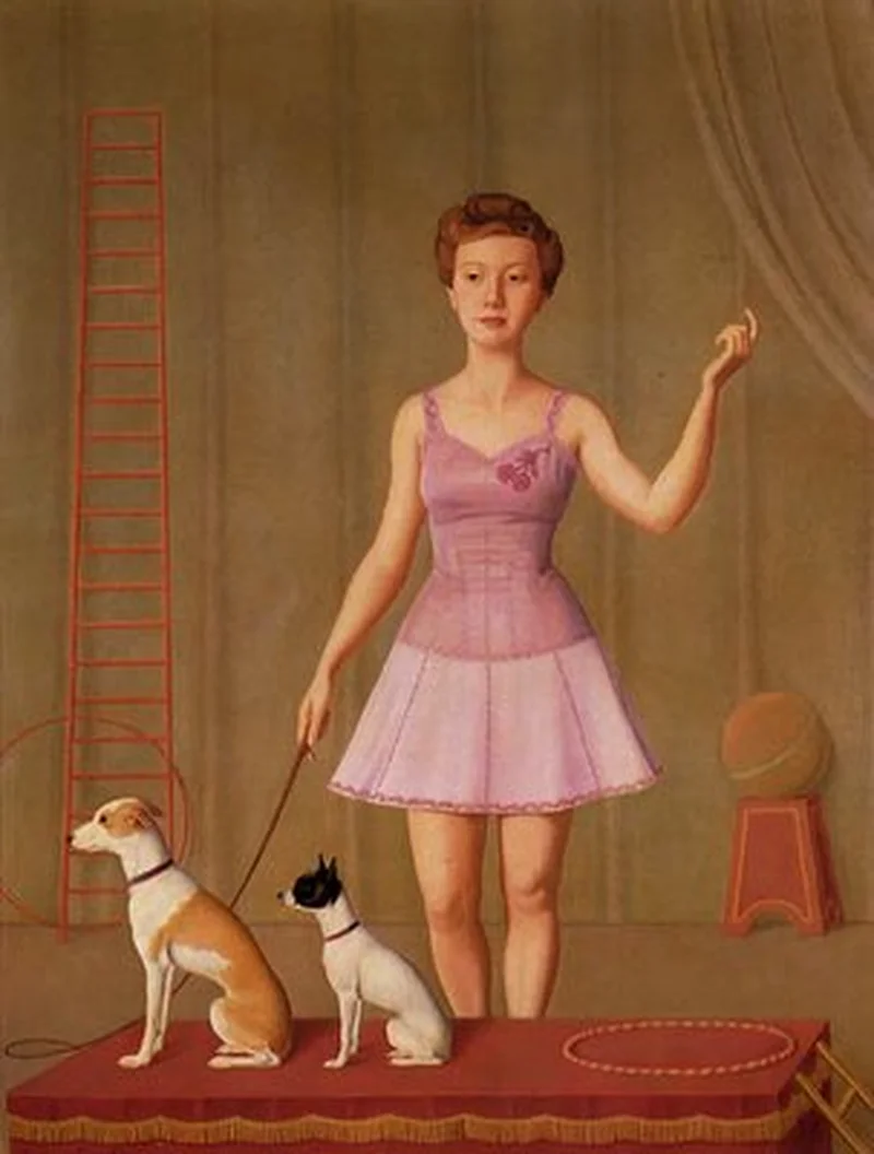 Animal Trainer by Antonio Donghi, 1946